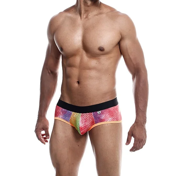 MOB Aero Brief - Oranje van het merk MOB Eroticwear - Heren Lingerie - online kopen bij Masculum.nl. De discrete online seks-toys en erotisch heren ondergoed winkel voor gay & hetero mannen.