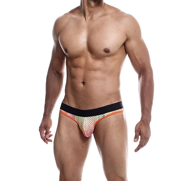 MOB Aero Jock - Oranje van het merk MOB Eroticwear - Heren Lingerie - online kopen bij Masculum.nl. De discrete online seks-toys en erotisch heren ondergoed winkel voor gay & hetero mannen.