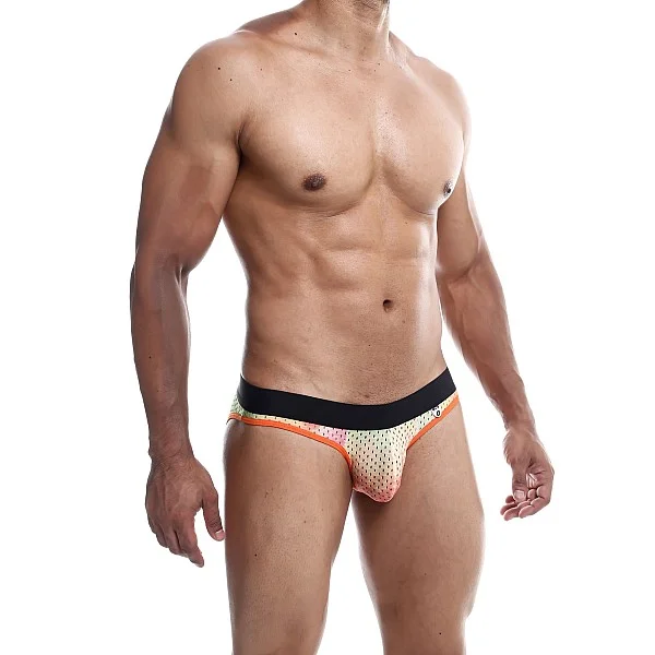 MOB Aero Jock - Oranje van het merk MOB Eroticwear - Heren Lingerie - online kopen bij Masculum.nl. De discrete online seks-toys en erotisch heren ondergoed winkel voor gay & hetero mannen.