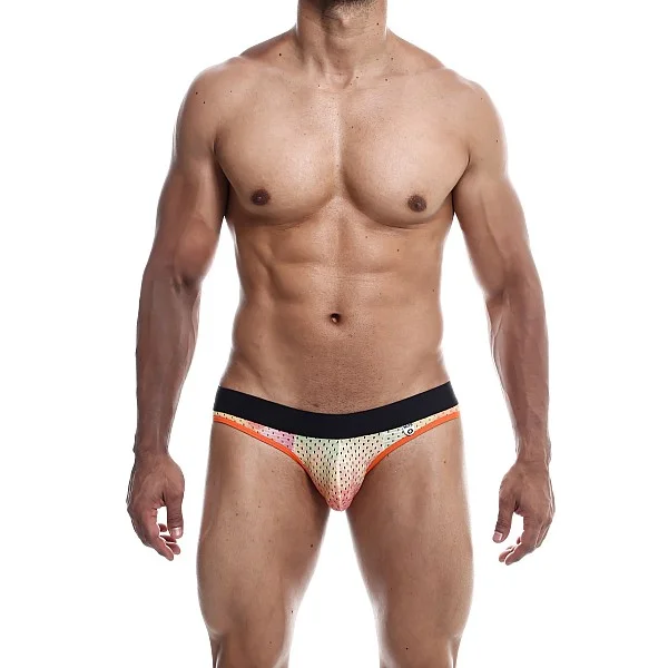 MOB Aero Jock - Oranje van het merk MOB Eroticwear - Heren Lingerie - online kopen bij Masculum.nl. De discrete online seks-toys en erotisch heren ondergoed winkel voor gay & hetero mannen.