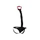 MOB Tuxedo Lace Thong - Zwart van het merk MOB Eroticwear - Heren Lingerie - online kopen bij Masculum.nl. De discrete online seks-toys en erotisch heren ondergoed winkel voor gay & hetero mannen.