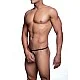 Tear Drop Thong - Zwart van het merk MOB Eroticwear - Heren Lingerie - online bestellen bij Masculum.nl. De discrete online seks-toys en erotisch heren ondergoed winkel voor gay & hetero mannen.