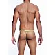 Tear Drop Thong - Groen van het merk MOB Eroticwear - Heren Lingerie - online kopen bij Masculum.nl. De discrete online seks-toys en erotisch heren ondergoed winkel voor gay & hetero mannen.
