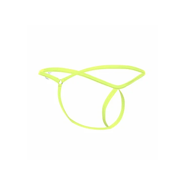Tear Drop Thong - Groen van het merk MOB Eroticwear - Heren Lingerie - online kopen bij Masculum.nl. De discrete online seks-toys en erotisch heren ondergoed winkel voor gay & hetero mannen.