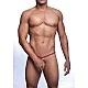 Tear Drop Thong - Rood van het merk MOB Eroticwear - Heren Lingerie - online bestellen bij Masculum.nl. De discrete online seks-toys en erotisch heren ondergoed winkel voor gay & hetero mannen.