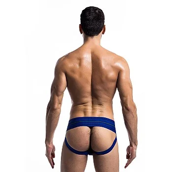 Fetish Classic Wide Jockstrap - Blauw