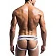 Fetish Classic Wide Jockstrap - Wit van het merk MOB Eroticwear - Heren Lingerie - online bestellen bij Masculum.nl. De discrete online seks-toys en erotisch heren ondergoed winkel voor gay & hetero mannen.