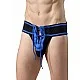 Fetish Football Jockstrap - Blauw van het merk MOB Eroticwear - Heren Lingerie - online bestellen bij Masculum.nl. De discrete online seks-toys en erotisch heren ondergoed winkel voor gay & hetero mannen.