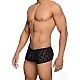 Rose Lace Boy Short - Zwart van het merk MOB Eroticwear - Heren Lingerie - online kopen bij Masculum.nl. De discrete online seks-toys en erotisch heren ondergoed winkel voor gay & hetero mannen.