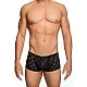 Rose Lace Boy Short - Zwart van het merk MOB Eroticwear - Heren Lingerie - online kopen bij Masculum.nl. De discrete online seks-toys en erotisch heren ondergoed winkel voor gay & hetero mannen.