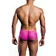Rose Lace Boy Short - Roze van het merk MOB Eroticwear - Heren Lingerie - online bestellen bij Masculum.nl. De discrete online seks-toys en erotisch heren ondergoed winkel voor gay & hetero mannen.