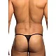 Lace Thong - Zwart van het merk MOB Eroticwear - Heren Lingerie - online bestellen bij Masculum.nl. De discrete online seks-toys en erotisch heren ondergoed winkel voor gay & hetero mannen.