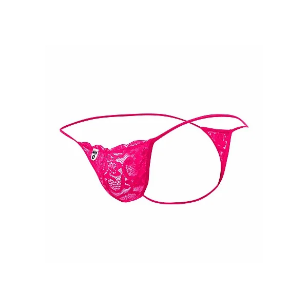 Lace Thong - Roze van het merk MOB Eroticwear - Heren Lingerie - online bestellen bij Masculum.nl. De discrete online seks-toys en erotisch heren ondergoed winkel voor gay & hetero mannen.