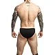 MOB Toucan Bikini - Zwart van het merk MOB Eroticwear - Heren Lingerie - online bestellen bij Masculum.nl. De discrete online seks-toys en erotisch heren ondergoed winkel voor gay & hetero mannen.