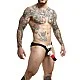 MOB Toucan Bikini - Zwart van het merk MOB Eroticwear - Heren Lingerie - online bestellen bij Masculum.nl. De discrete online seks-toys en erotisch heren ondergoed winkel voor gay & hetero mannen.