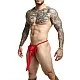MOB Elephant Thong - Rood van het merk MOB Eroticwear - Heren Lingerie - online bestellen bij Masculum.nl. De discrete online seks-toys en erotisch heren ondergoed winkel voor gay & hetero mannen.