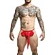 MOB Elephant Thong - Rood van het merk MOB Eroticwear - Heren Lingerie - online bestellen bij Masculum.nl. De discrete online seks-toys en erotisch heren ondergoed winkel voor gay & hetero mannen.