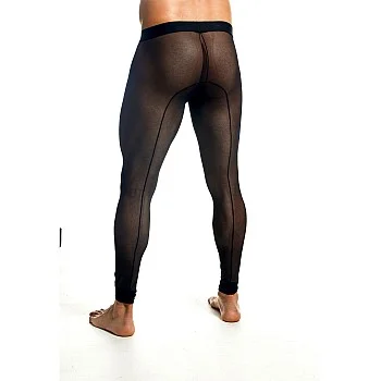 MOB Sheer Mesh Tights - Zwart