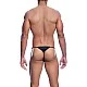 MOB Microfiber V-String - Zwart van het merk MOB Eroticwear - Heren Lingerie - online bestellen bij Masculum.nl. De discrete online seks-toys en erotisch heren ondergoed winkel voor gay & hetero mannen.