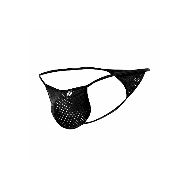 MOB Microfiber V-String - Zwart van het merk MOB Eroticwear - Heren Lingerie - online bestellen bij Masculum.nl. De discrete online seks-toys en erotisch heren ondergoed winkel voor gay & hetero mannen.