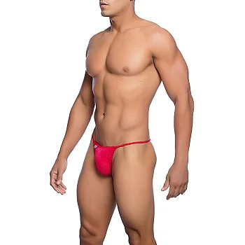 MOB Microfiber V-String - Rood