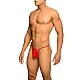 MOB Sheer T-Back Thong - Rood van het merk MOB Eroticwear - Heren Lingerie - online bestellen bij Masculum.nl. De discrete online seks-toys en erotisch heren ondergoed winkel voor gay & hetero mannen.