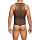 Mob Men's Sexy All Over Sheer Body - Zwart van het merk MOB Eroticwear - Herenbody's - online kopen bij Masculum.nl. De discrete online seks-toys en erotisch heren ondergoed winkel voor gay & hetero mannen.
