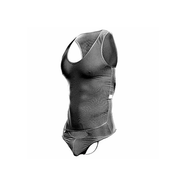Mob Men's Sexy All Over Sheer Body - Zwart van het merk MOB Eroticwear - Herenbody's - online kopen bij Masculum.nl. De discrete online seks-toys en erotisch heren ondergoed winkel voor gay & hetero mannen.
