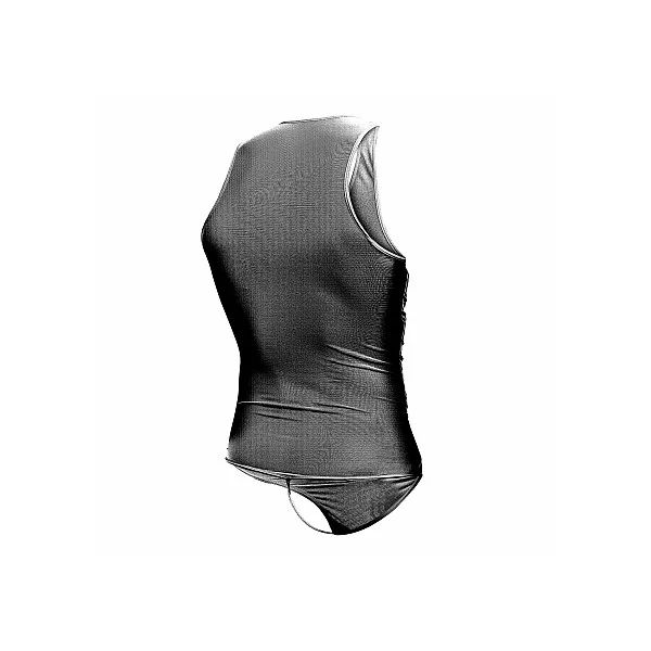 Mob Men's Sexy All Over Sheer Body - Zwart van het merk MOB Eroticwear - Herenbody's - online kopen bij Masculum.nl. De discrete online seks-toys en erotisch heren ondergoed winkel voor gay & hetero mannen.