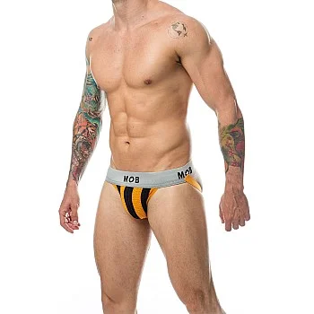 MOB Stripe Classic Jock - Oranje