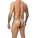 MOB Stripe Classic Jock - Oranje van het merk MOB Eroticwear - Heren Lingerie - online kopen bij Masculum.nl. De discrete online seks-toys en erotisch heren ondergoed winkel voor gay & hetero mannen.