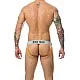 MOB Stripe Classic Jock - Oranje van het merk MOB Eroticwear - Heren Lingerie - online kopen bij Masculum.nl. De discrete online seks-toys en erotisch heren ondergoed winkel voor gay & hetero mannen.