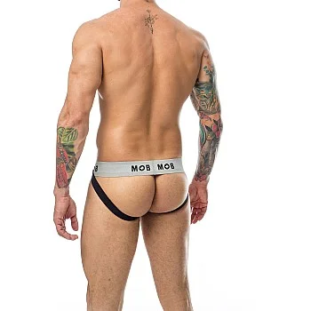 MOB Stripe Classic Jock - Wit