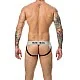 MOB Stripe Classic Jock - Wit van het merk MOB Eroticwear - Heren Lingerie - online kopen bij Masculum.nl. De discrete online seks-toys en erotisch heren ondergoed winkel voor gay & hetero mannen.