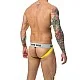 MOB Stripe Classic Jock - Geel van het merk MOB Eroticwear - Heren Lingerie - online kopen bij Masculum.nl. De discrete online seks-toys en erotisch heren ondergoed winkel voor gay & hetero mannen.
