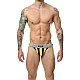 MOB Stripe Classic Jock - Geel van het merk MOB Eroticwear - Heren Lingerie - online kopen bij Masculum.nl. De discrete online seks-toys en erotisch heren ondergoed winkel voor gay & hetero mannen.