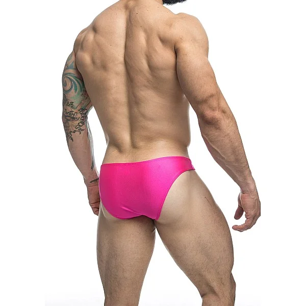 J+S Classic Bikini - Roze van het merk Justin+Simon - Heren Lingerie - online bestellen bij Masculum.nl. De discrete online seks-toys en erotisch heren ondergoed winkel voor gay & hetero mannen.