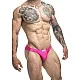 J+S Classic Bikini - Roze van het merk Justin+Simon - Heren Lingerie - online bestellen bij Masculum.nl. De discrete online seks-toys en erotisch heren ondergoed winkel voor gay & hetero mannen.