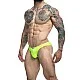 J+S Classic Bikini - Geel van het merk Justin+Simon - Heren Lingerie - online bestellen bij Masculum.nl. De discrete online seks-toys en erotisch heren ondergoed winkel voor gay & hetero mannen.