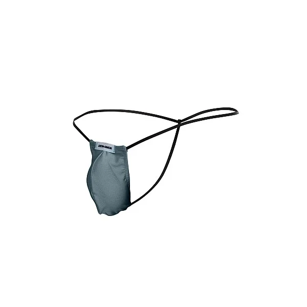 J+S Classic G-String Bulge - Grijs van het merk Justin+Simon - Heren Lingerie - online bestellen bij Masculum.nl. De discrete online seks-toys en erotisch heren ondergoed winkel voor gay & hetero mannen.