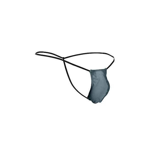 J+S Classic G-String Bulge - Grijs van het merk Justin+Simon - Heren Lingerie - online bestellen bij Masculum.nl. De discrete online seks-toys en erotisch heren ondergoed winkel voor gay & hetero mannen.