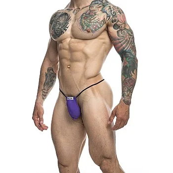 J+S Classic G-String Bulge - Paars