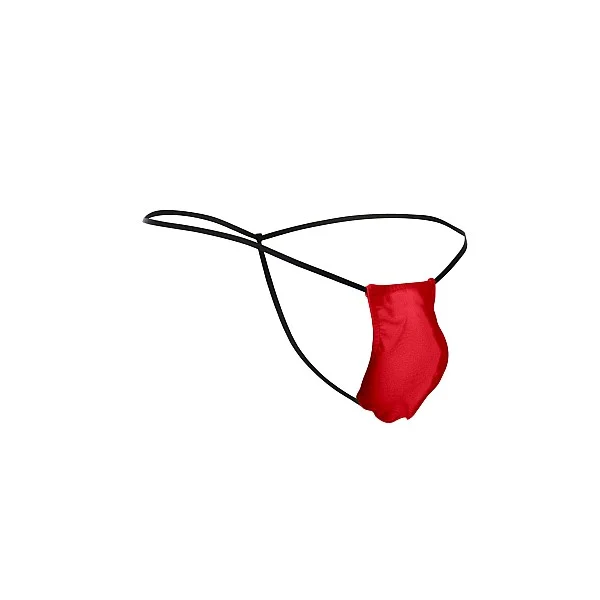 J+S Classic G-String Bulge - Rood van het merk Justin+Simon - Heren Lingerie - online bestellen bij Masculum.nl. De discrete online seks-toys en erotisch heren ondergoed winkel voor gay & hetero mannen.