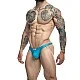 J+S Classic Tanga - Aqua van het merk Justin+Simon - Heren Lingerie - online kopen bij Masculum.nl. De discrete online seks-toys en erotisch heren ondergoed winkel voor gay & hetero mannen.