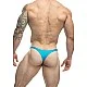 J+S Classic Tanga - Aqua van het merk Justin+Simon - Heren Lingerie - online kopen bij Masculum.nl. De discrete online seks-toys en erotisch heren ondergoed winkel voor gay & hetero mannen.