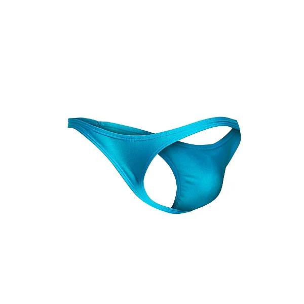 J+S Classic Tanga - Aqua van het merk Justin+Simon - Heren Lingerie - online kopen bij Masculum.nl. De discrete online seks-toys en erotisch heren ondergoed winkel voor gay & hetero mannen.