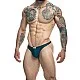 J+S Classic Tanga - Petrol van het merk Justin+Simon - Heren Lingerie - online bestellen bij Masculum.nl. De discrete online seks-toys en erotisch heren ondergoed winkel voor gay & hetero mannen.