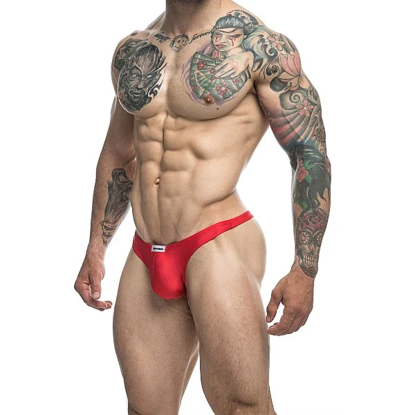 J+S Classic Tanga - Rood van het merk Justin+Simon - Heren Lingerie - online kopen bij Masculum.nl. De discrete online seks-toys en erotisch heren ondergoed winkel voor gay & hetero mannen.
