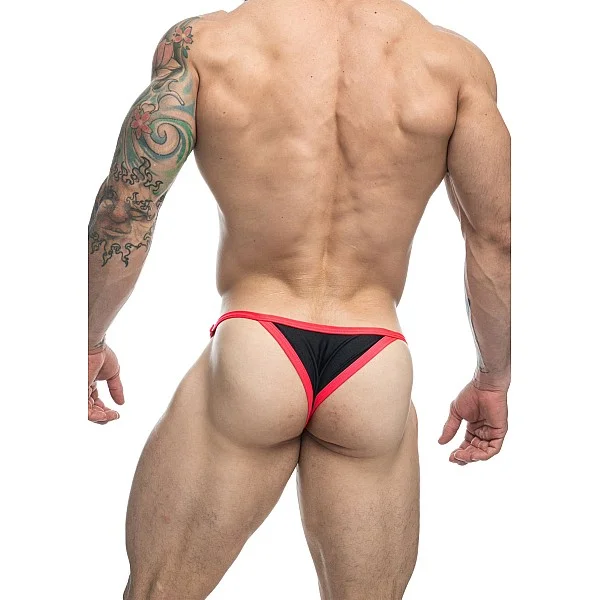 J+S Bikini One - Zwart van het merk Justin+Simon - Heren Lingerie - online kopen bij Masculum.nl. De discrete online seks-toys en erotisch heren ondergoed winkel voor gay & hetero mannen.