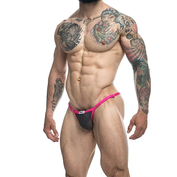 J+S Bikini One - Zwart van het merk Justin+Simon - Heren Lingerie - online kopen bij Masculum.nl. De discrete online seks-toys en erotisch heren ondergoed winkel voor gay & hetero mannen.